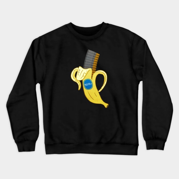 Banana Mag Crewneck Sweatshirt by CCDesign